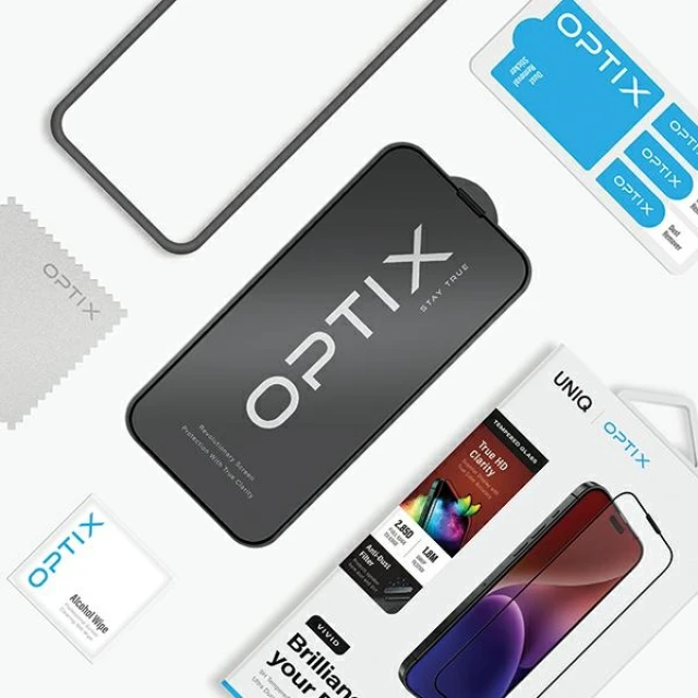 Захисне скло UNIQ Optix Vivid для iPhone 15 Pro Max (UNIQ-IP6.7P(2023)-VIVIDCLEAR)