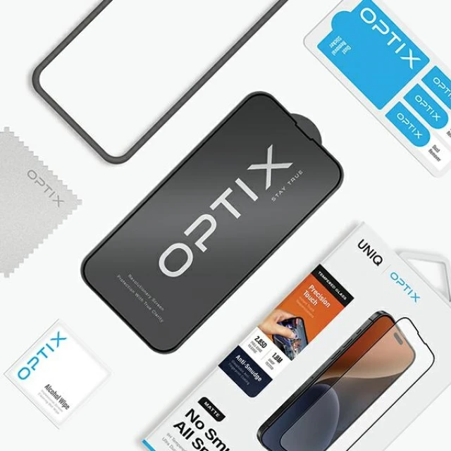Захисне скло UNIQ Optix Matte для iPhone 15 Pro Max (UNIQ-IP6.7P(2023)-MATTE)