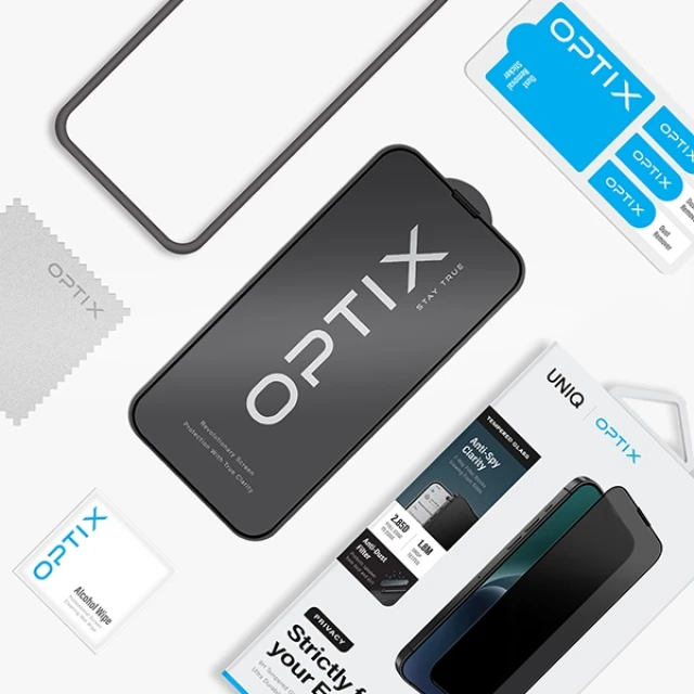 Захисне скло UNIQ Optix Privacy для iPhone 15 Pro Max Privacy (UNIQ-IP6.7P(2023)-PRIVACY)