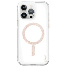 Чохол Uniq Coehl Glace для iPhone 15 Pro Rose Gold with MagSafe (UNIQ-IP6.1P(2023)-GLCMRGLD)