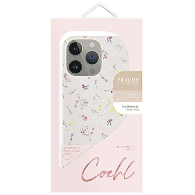 Чохол UNIQ Coehl Prairie для iPhone 15 Pro Blush Beige (UNIQ-IP6.1P(2023)-PRABBEG)