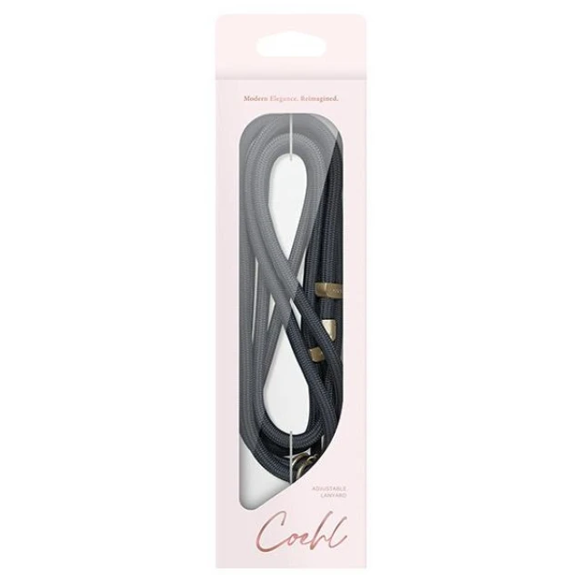 Шнурок для чехла UNIQ Coehl Laurel Black (UNIQ-LAUREL-LMBLK)
