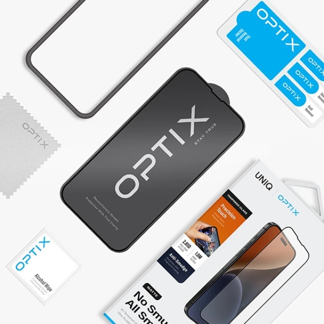 Защитное стекло UNIQ Optix Matte для iPhone 15 Plus Matte (UNIQ-IP6.7(2023)-MATTE)