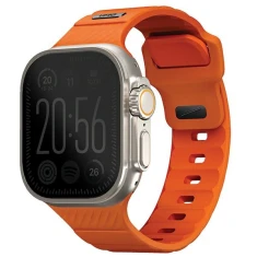 Ремінець Uniq Stride для Apple Watch Ultra 3/2/1 49 mm | Series 9/8/7/6/5/4/SE 45 mm | 44 mm Volt Orange (UNIQ-49MM-STRIVORG)