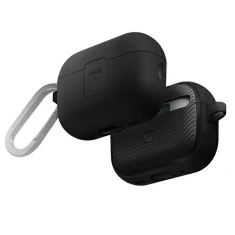 Чохол для навушників Uniq Clyde Lock Case для AirPods Pro 2 Charcoal Dark Grey (UNIQ-AIRPODSPRO2-CLYCHRDGRY)