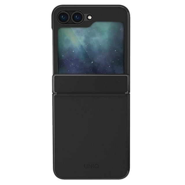 Чохол UNIQ Ora для Samsung Galaxy Flip6 (F741) Black (UNIQ-GZFLIP6HYB-ORABLK)