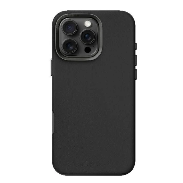 Чохол Uniq Lyden для iPhone 16 Pro Black with MagSafe (UNIQ-IP6.3P(2024)-LYDMBLK)