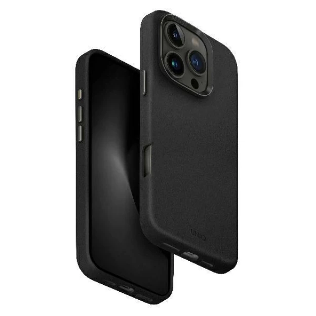 Чохол Uniq Lyden для iPhone 16 Pro Max Black with MagSafe (UNIQ-IP6.9P(2024)-LYDMBLK)