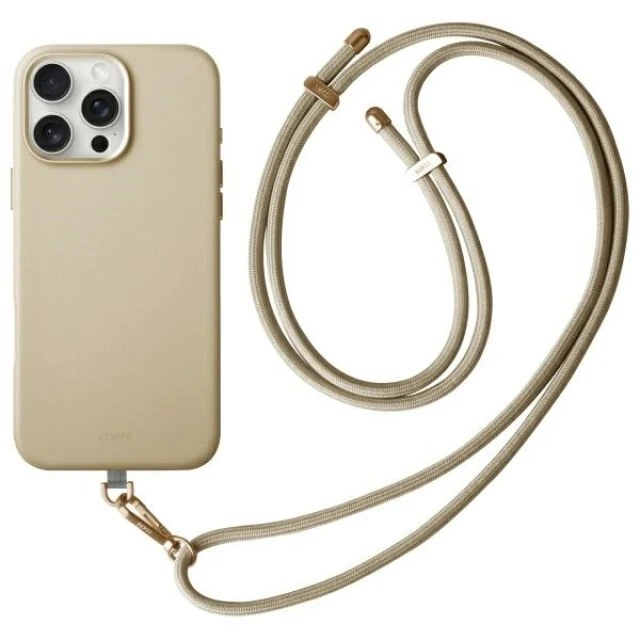 Чохол UNIQ Coehl Muse для iPhone 16 Pro Max Cream with MagSafe (UNIQ-IP6.9P(2024)-MUSMCREM)