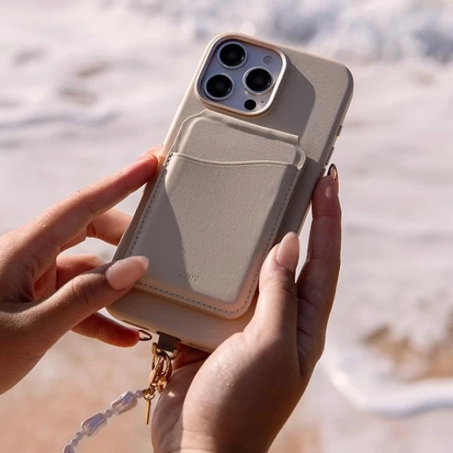 Чохол UNIQ Coehl Muse для iPhone 16 Pro Max Cream with MagSafe (UNIQ-IP6.9P(2024)-MUSMCREM)