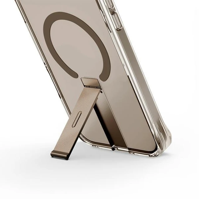 Чохол UNIQ Eleva для iPhone 16 Pro Taupe Gold with MagSafe (UNIQ-IP6.3P(2024)-ELEVAMTGLD)