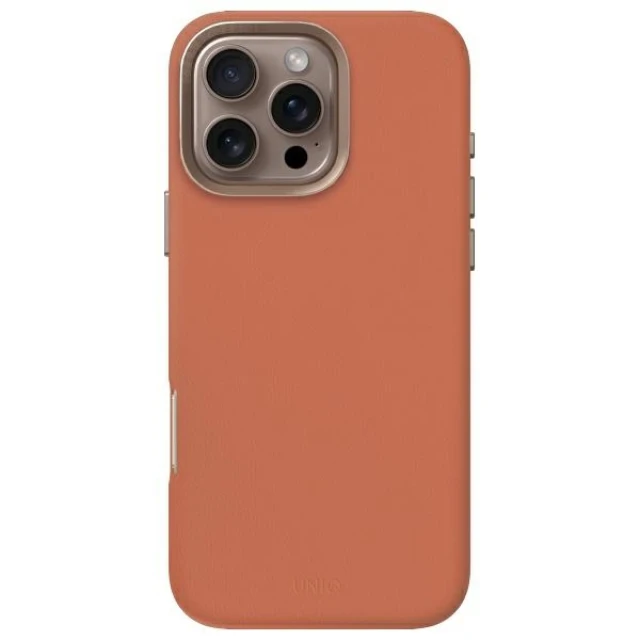 Чохол UNIQ Lyden для iPhone 16 Pro Max Terracotta with MagSafe (UNIQ-IP6.9P(2024)-LYDMTER)