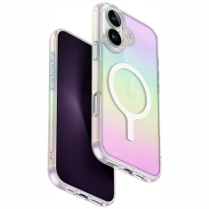 Чохол UNIQ Iridescia для iPhone 16 Holo Quartz with MagSafe (UNIQ-IP6.1(2024)-IRDMHQTZ)