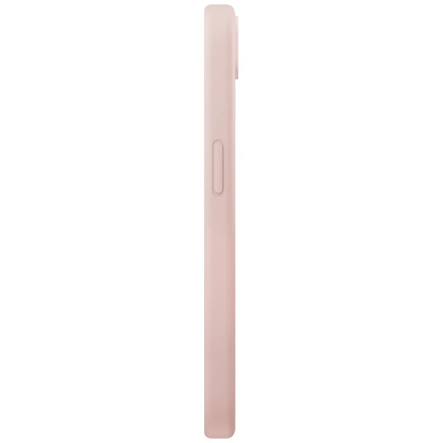 Чохол UNIQ Lino для iPhone 16e Pink with MagSafe (UNIQ-IP16E(2025)HYB-LINOMPNK)
