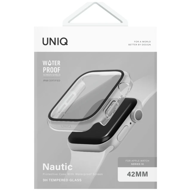 Чохол UNIQ Nautic для Apple Watch 42 mm Clear (UNIQ-42MM-NAUCLR)