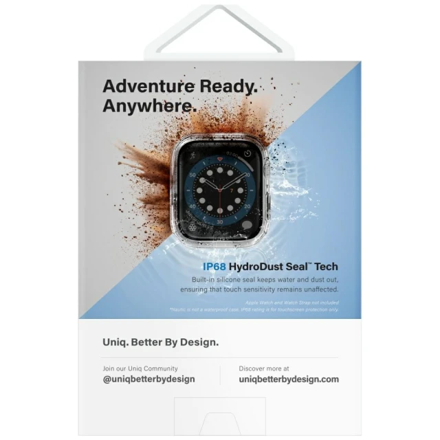 Чохол UNIQ Nautic для Apple Watch 42 mm Clear (UNIQ-42MM-NAUCLR)