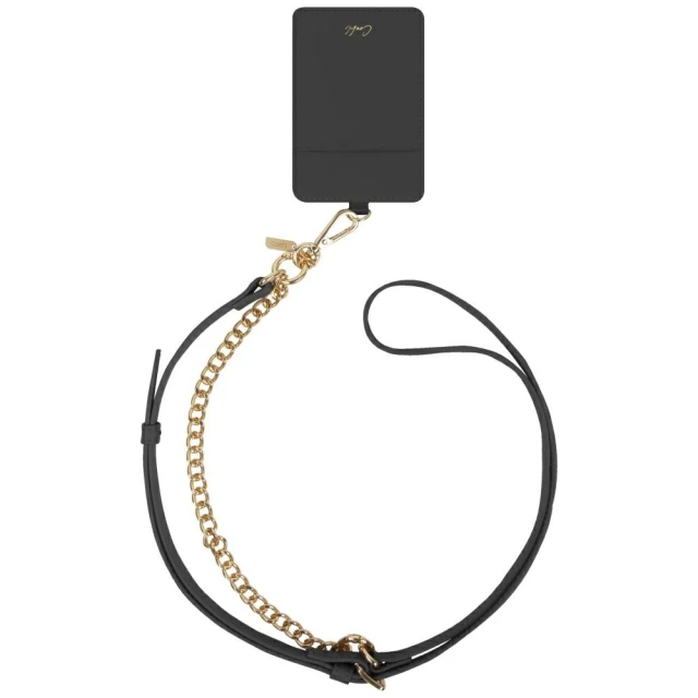 Універсальний ремінець UNIQ Coehl Caryne with Cardholder Ebony (UNIQ-CARYNE3IN1-EBONY)