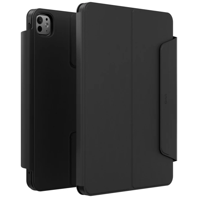 Чохол UNIQ Rovus для iPad Pro 11 2024 5th Gen Ebony Black (UNIQ-PDP11(M4)-ROVSNDBLK)