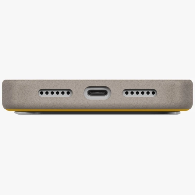 Чохол Uniq Lyden DS для iPhone 17 Pro Max Yellow Grey with MagSafe (UNIQ-IP6.9P(2025)-LDSCYELFGRY)