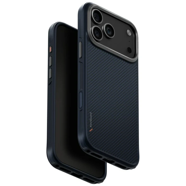 Чохол Uniq Keva для iPhone 17 Pro Max Blue with MagSafe (UNIQ-IP6.9P(2025)-KEVAMTBLU)