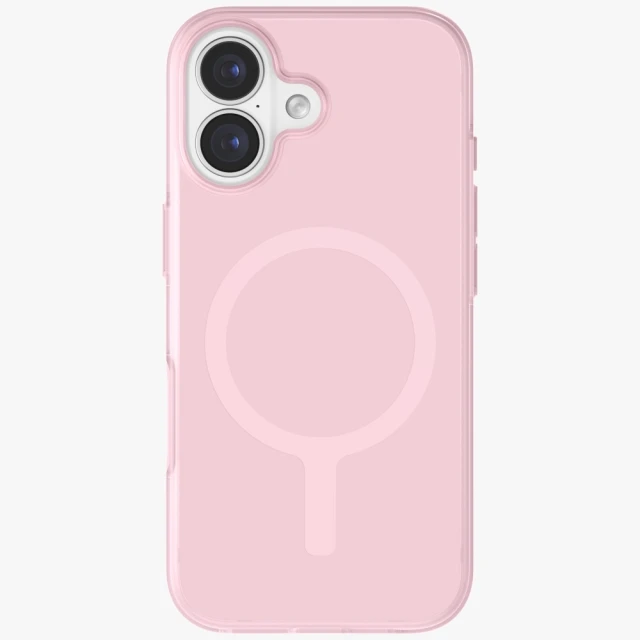 Чохол UNIQ Clario для iPhone 17 Pink with MagSafe (UNIQ-IP6.3(2025)-CLARMPPK)