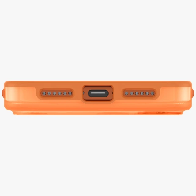Чохол UNIQ Clario для iPhone 17 Pro Orange with MagSafe (UNIQ-IP6.3P(2025)-CLARMVORG)