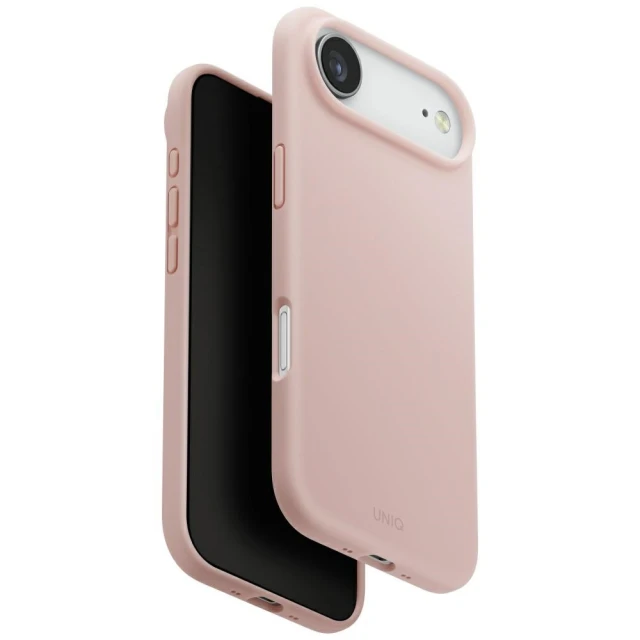 Чохол Uniq Lino для iPhone 17 Air Pink with MagSafe (UNIQ-IP6.6(2025)-LINOMBPNK)