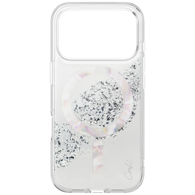 Чохол Uniq Coehl Crystelle для iPhone 17 Pro Max Silver with MagSafe (UNIQ-IP6.9P(2025)-CRYMSSIL)