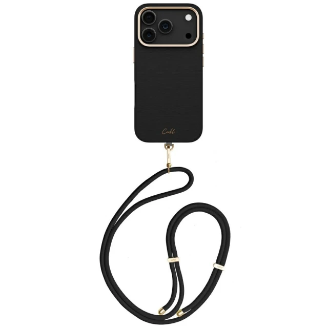 Чохол UNIQ Coehl Mirelle для iPhone 17 Pro Ebony (UNIQ-IP6.3P(2025)-MIRMEBNY)
