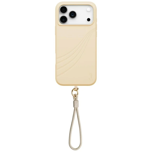 Чохол Uniq Coehl Serina для iPhone 17 Pro Max Beige with MagSafe (UNIQ-IP6.9P(2025)-SERMMSND)
