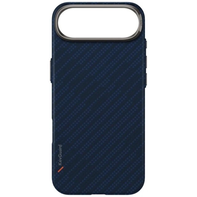 Чохол UNIQ Keva EDGE для iPhone 17 Air Blue with MagSafe (UNIQ-IP6.6(2025)-KEVAEDMTBLU)