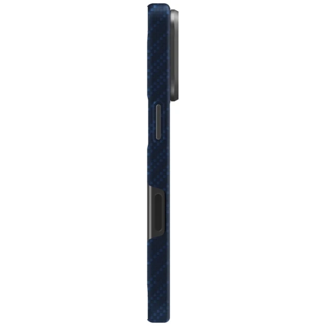 Чохол UNIQ Keva EDGE для iPhone 17 Pro Blue with MagSafe (UNIQ-IP6.3P(2025)-KEVAEDMTBLU)
