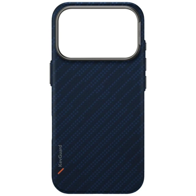Чохол UNIQ Keva EDGE для iPhone 17 Pro Blue with MagSafe (UNIQ-IP6.3P(2025)-KEVAEDMTBLU)