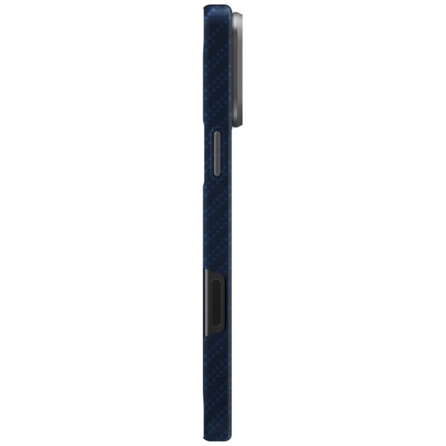 Чохол UNIQ Keva EDGE для iPhone 17 Pro Max Blue with MagSafe (UNIQ-IP6.9P(2025)-KEVAEDMTBLU)