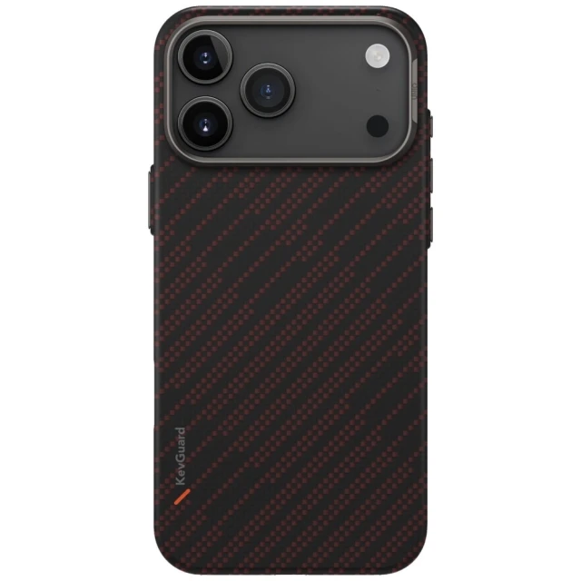 Чохол UNIQ Keva EDGE для iPhone 17 Pro Max Orange with MagSafe (UNIQ-IP6.9P(2025)-KEVAEDMRORG)