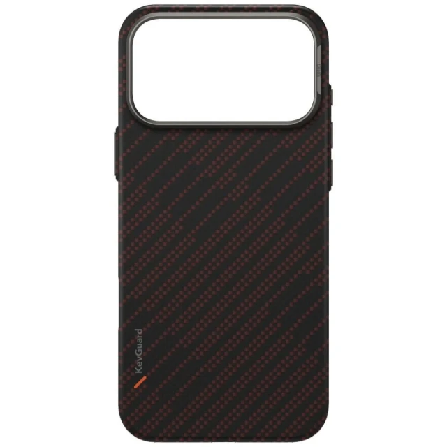 Чохол UNIQ Keva EDGE для iPhone 17 Pro Max Orange with MagSafe (UNIQ-IP6.9P(2025)-KEVAEDMRORG)