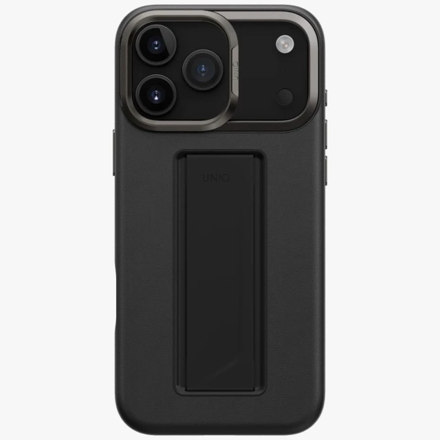 Чохол UNIQ Heldro Pro для iPhone 17 Pro Max Black with MagSafe (UNIQ-IP6.9P(2025)-HELPMDBLK)