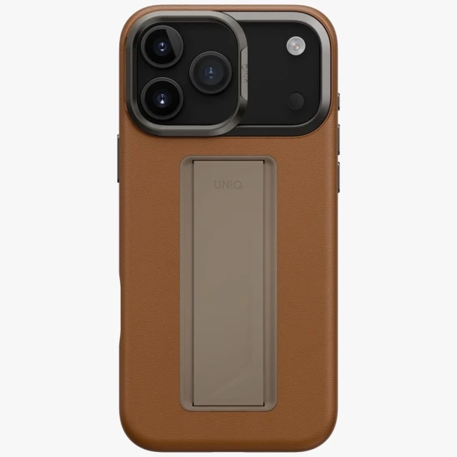 Чохол UNIQ Heldro Pro для iPhone 17 Pro Max Caramel with MagSafe (UNIQ-IP6.9P(2025)-HELPMCML)