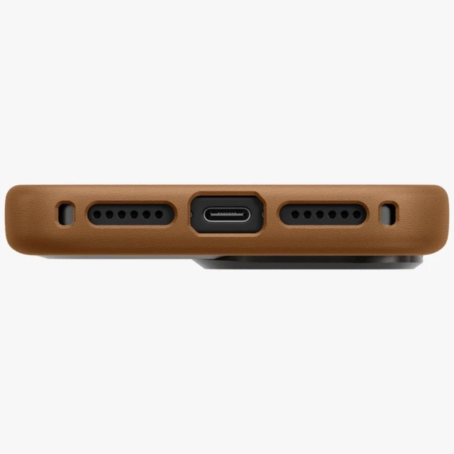 Чохол UNIQ Heldro Pro для iPhone 17 Pro Max Caramel with MagSafe (UNIQ-IP6.9P(2025)-HELPMCML)