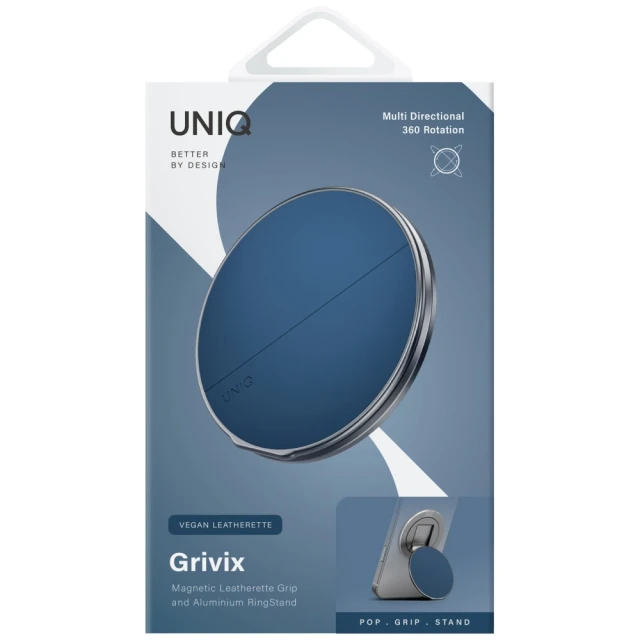 Магнітний тримач UNIQ Grivix Classic 360 Mount&Grip Stand Blue (8886463696545)