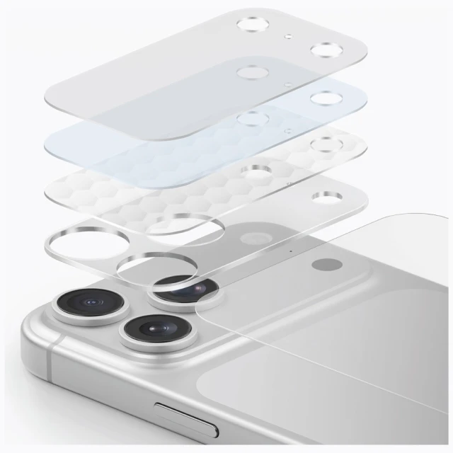 Захисне скло для камери Uniq Optix Aeroshield+ Camera Module Protector для iPhone 17 Pro Max Clear (UNIQ-IP6.9P(2025)-AERSPCMPFCLR)