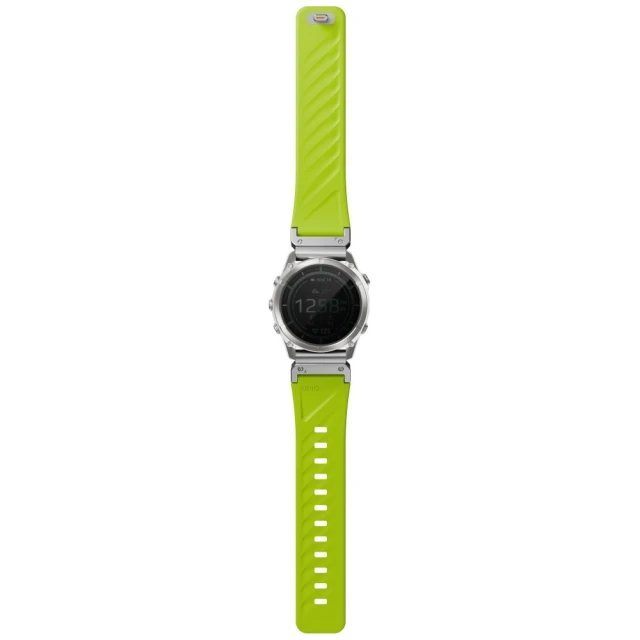 Ремінець Uniq Fluo для Garmin 22mm Lime (UNIQ-22MM-FLUODLIM)
