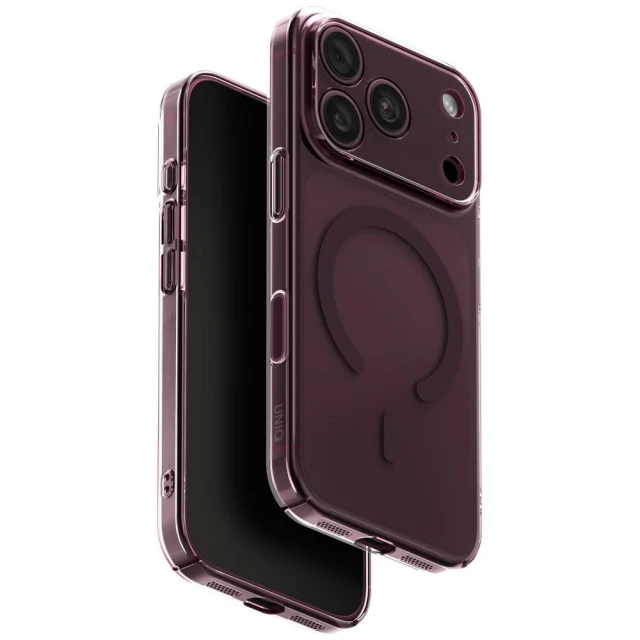 Чохол UNIQ Airsuit для iPhone 18 Pro | 17 Pro Burgundy (UNIQ-IP6.3P(2026)-ASMGBRG)