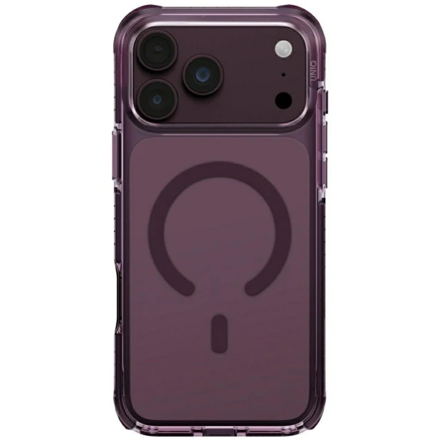 Чохол UNIQ Combat для iPhone 18 Pro Max | 17 Pro Max Magclick Charging Burgundy (UNIQ-IP6.9P(2026)-COMMDBRG)