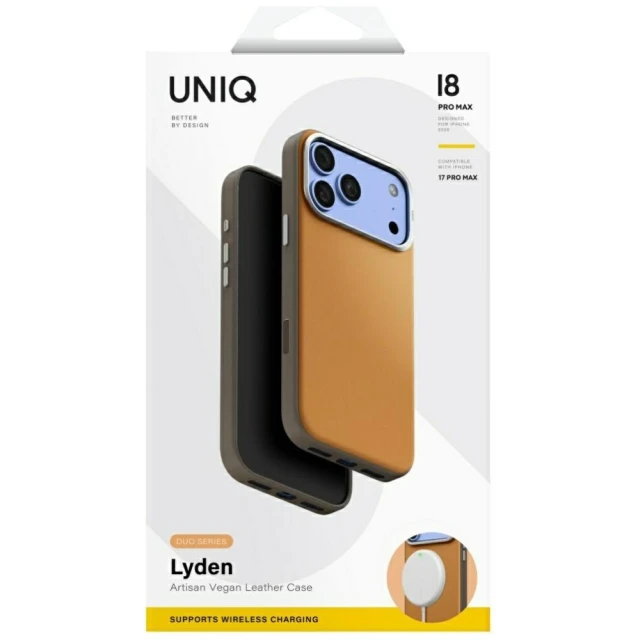 Чохол UNIQ Lyden DS для iPhone 18 Pro Max | 17 Pro Max Magclick Charging Beige (UNIQ-IP6.9P(2026)-LDSMSBWN)