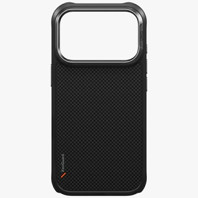 Чохол UNIQ Keva для iPhone 18 Pro | 17 Pro Black (UNIQ-IP6.3P(2026)-KEVAMCBLK)
