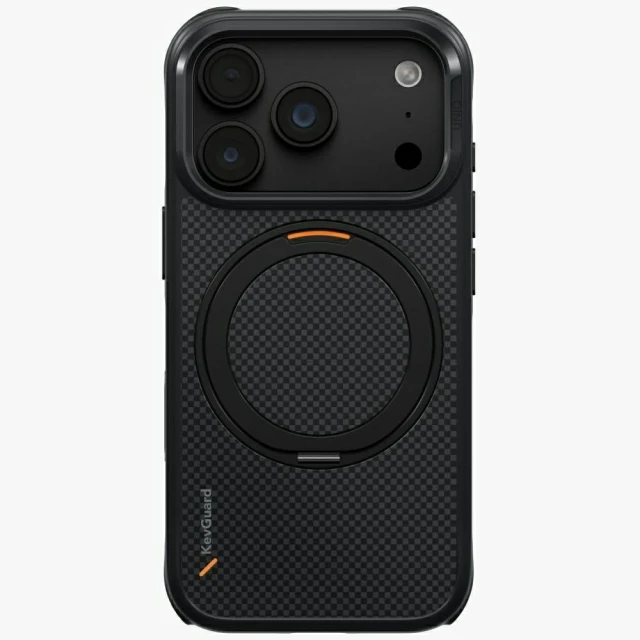 Чохол UNIQ Keva Mov для iPhone 18 Pro | 17 Pro Black (UNIQ-IP6.3P(2026)-KEMOVMCBLK)