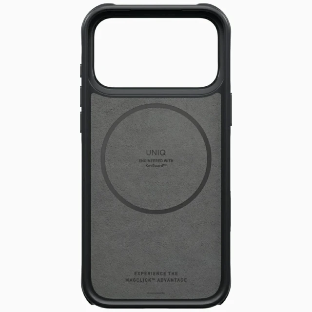 Чохол UNIQ Keva Mov для iPhone 18 Pro Max | 17 Pro Max Black (UNIQ-IP6.9P(2026)-KEMOVMCBLK)