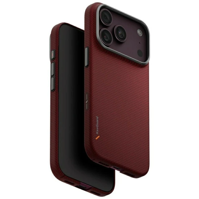 Чохол Uniq Keva EDGE Magclick Charging для iPhone 18 Pro | 17 Pro Red (UNIQ-IP6.3P(2026)-KEVAEDMERED)