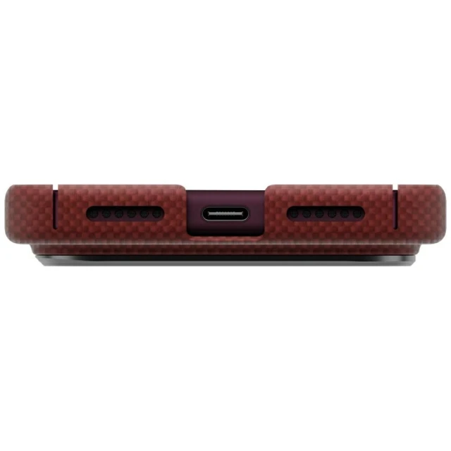 Чехол UNIQ Keva EDGE для iPhone 18 Pro Max | 17 Pro Max Red (UNIQ-IP6.9P(2026)-KEVAEDMERED)